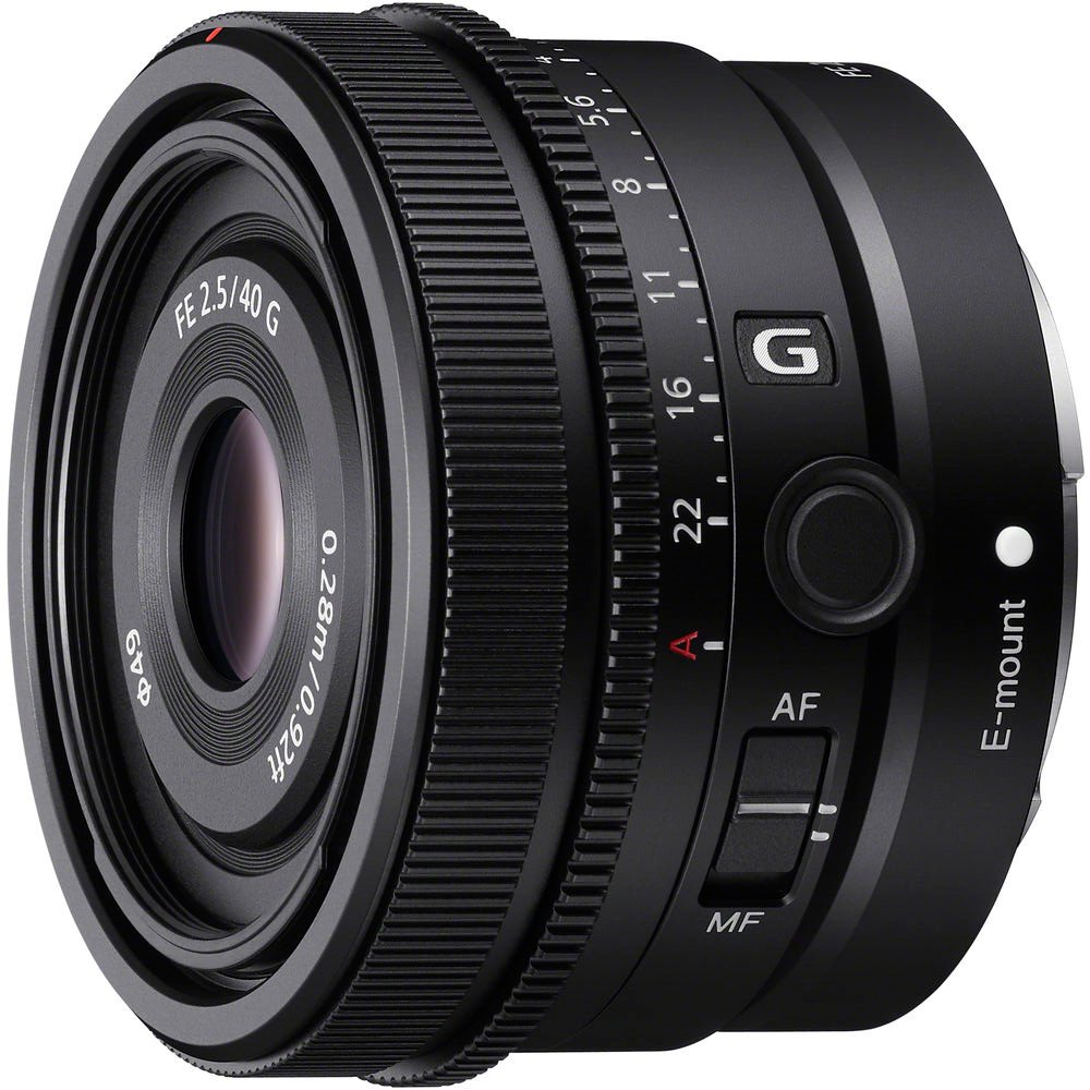 Объектив Sony FE 40 мм f/2.5 G SEL40F25G.SYX черный