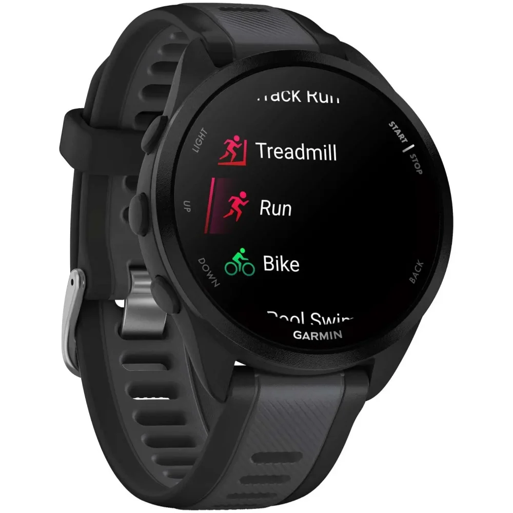 Смарт-часы Garmin Forerunner 165 Music Black Slate Gray 010-02863-20 43мм черно-серый - ForteMarket Смарт-часы Garmin Forerunner 165 Music Black Slate Gray 010-02863-20 43мм черно-серый купить,0