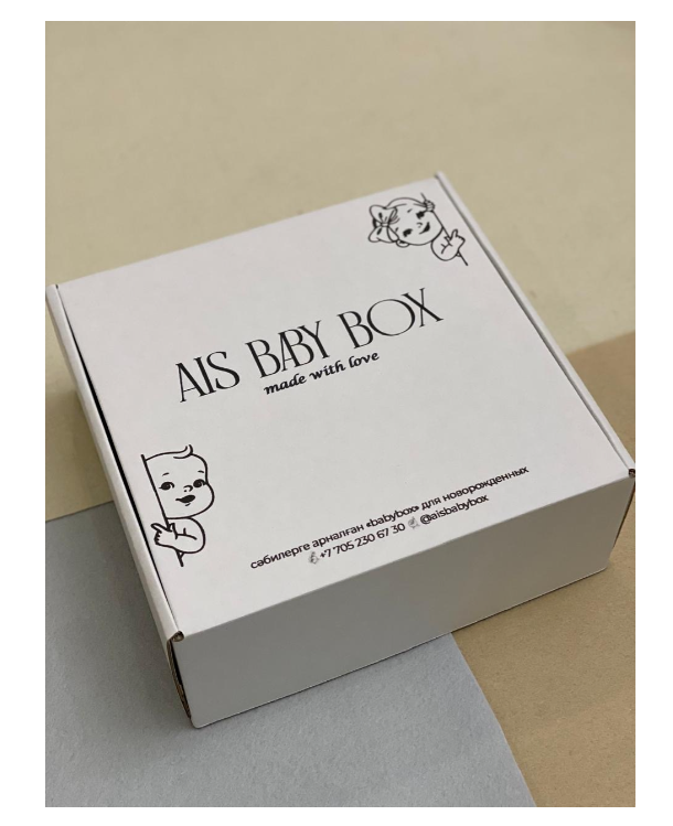 Комплект для малышей Ais Baby Box 788641555 74-80 см 5 предметов  купить,NaN