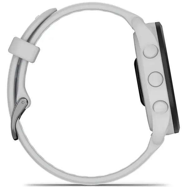 Смарт-часы Garmin Forerunner 165 Music Mist Grey Whitestone 010-02863-31 43мм бело-серый
