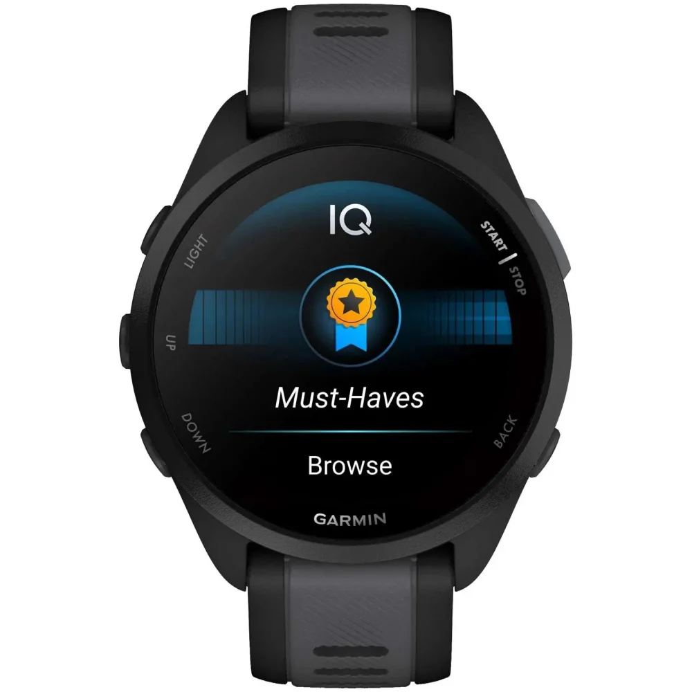Смарт-часы Garmin Forerunner 165 Music Black Slate Gray 010-02863-20 43мм черно-серый - ForteMarket Смарт-часы Garmin Forerunner 165 Music Black Slate Gray 010-02863-20 43мм черно-серый купить,0