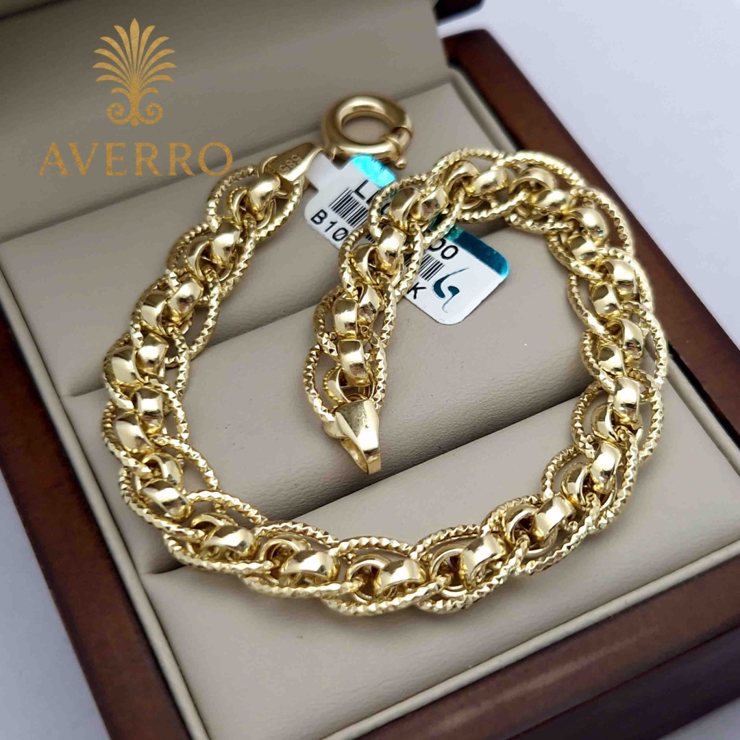 Браслет Averro A2411202515 золото 6.67гр 19см  купить,NaN