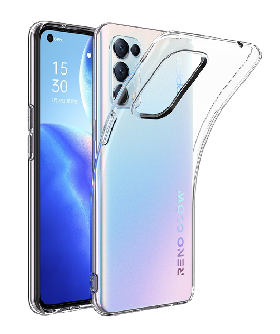 Чехол Acase для Oppo Reno 5 прозрачный купить,NaN
