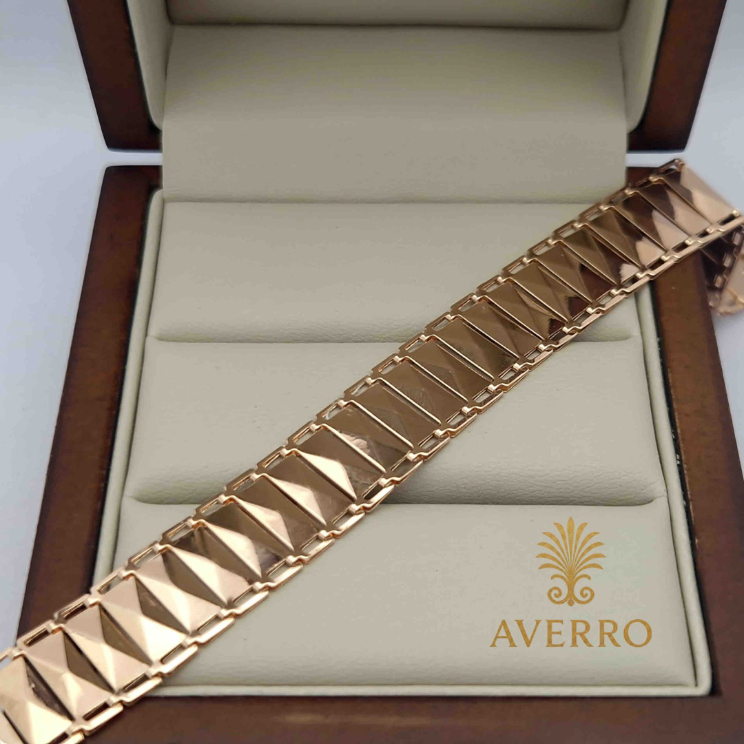 Браслет Averro Avr201220257 золото 6.91гр 20см  купить,NaN