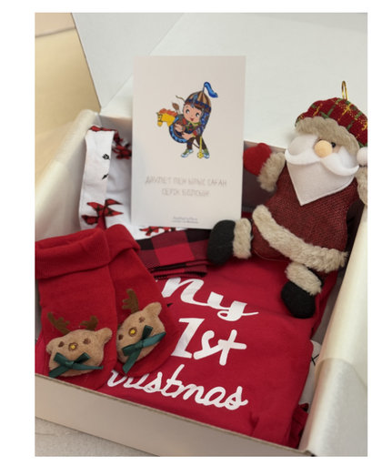 Комплект для малышей Ais Baby Box 788641555 74-80 см 5 предметов 