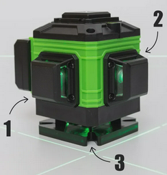 Лазерный нивелир Dephibo 3D Green