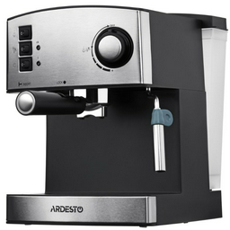 Кофеварка Ardesto YCM-E1600 серебристо-черная