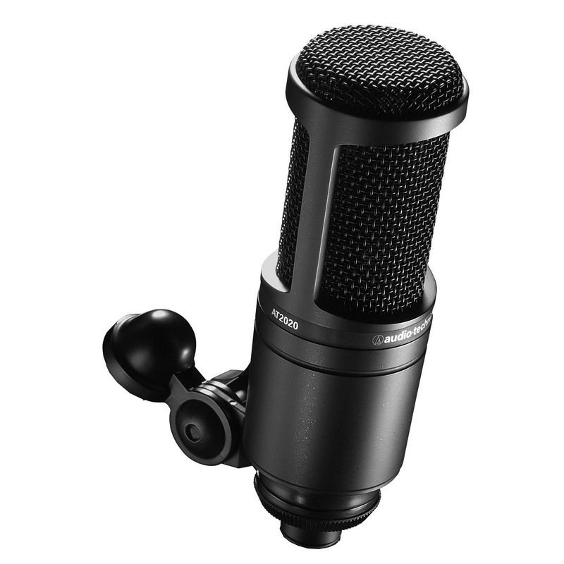 Микрофон Audio-Technica AT2020 черный купить,NaN
