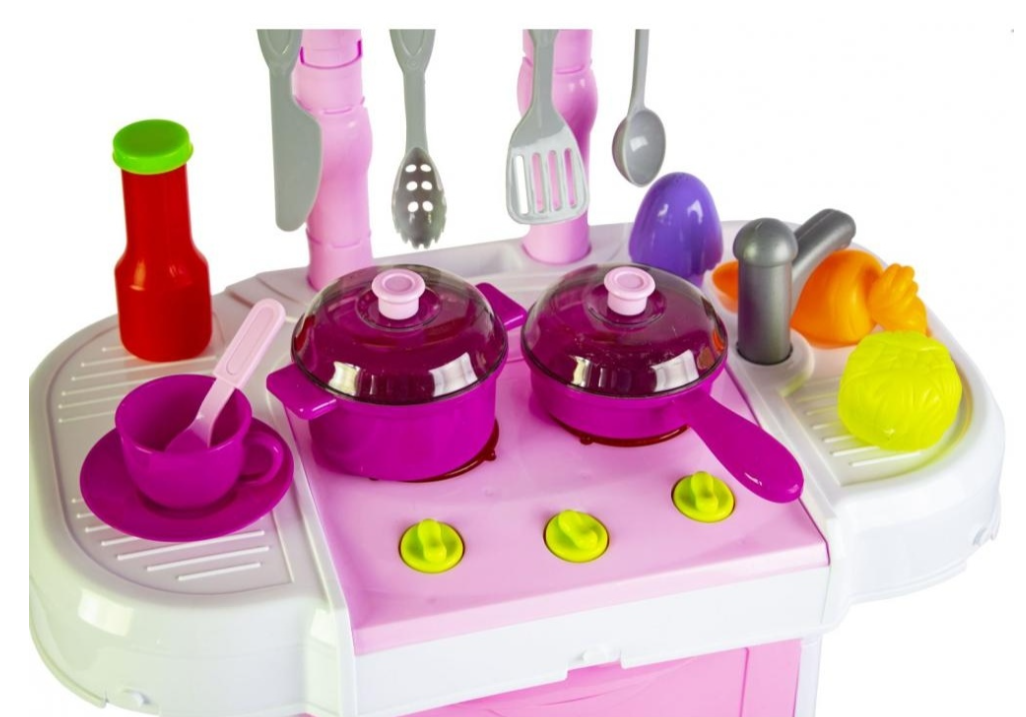 Кухня детская Little Chef Set W097 розовая купить,NaN
