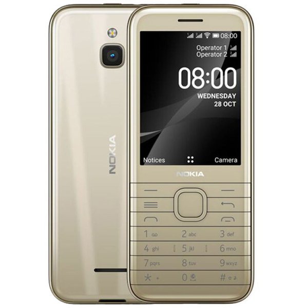 Мобильный телефон Nokia 8000 4G Gold