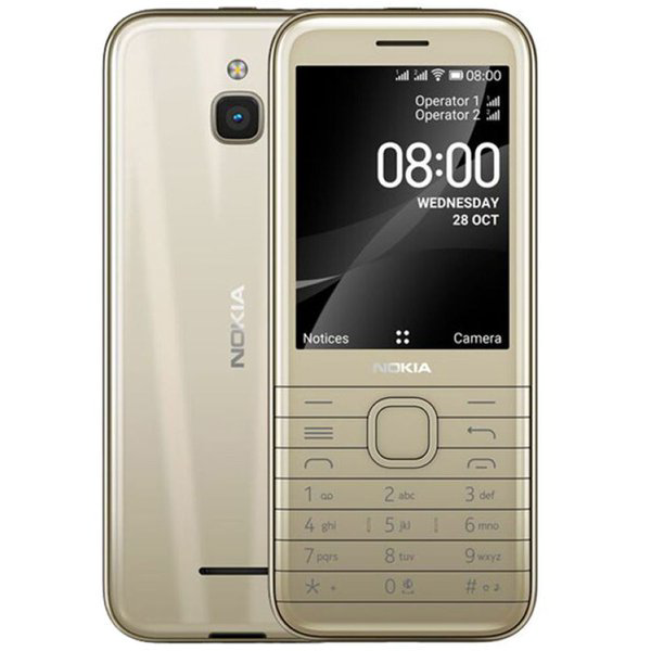 Мобильный телефон Nokia 8000 4G Gold купить,NaN