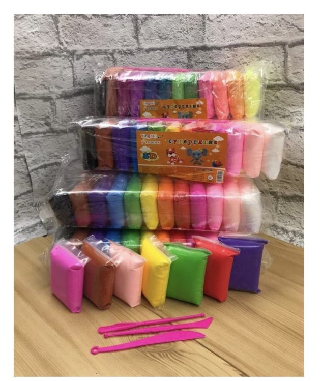 Пластилин воздушный Color Day Well 12 цветов