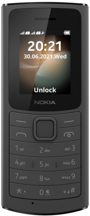 Мобильный телефон Nokia 110 4G Black купить,0