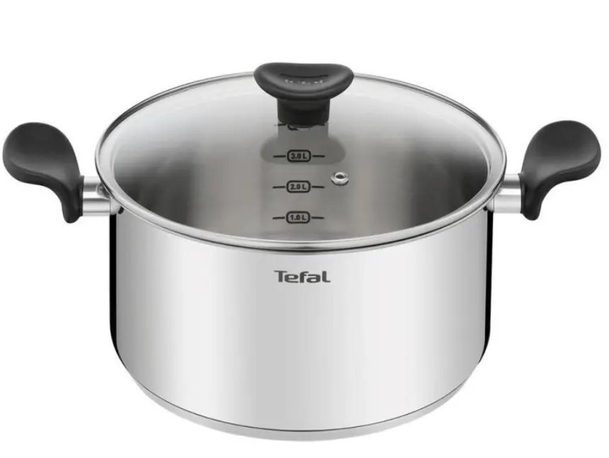 Набор посуды Tefal E308SB74 11 предметов - ForteMarket Набор посуды Tefal E308SB74 11 предметов купить,0