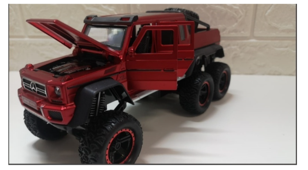 Машинка Che Zhi Mercedes Pickup 7729-8 красная купить,NaN