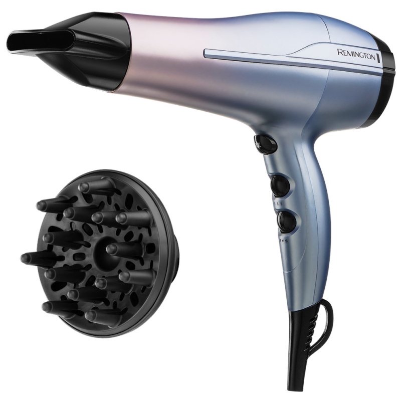 Фен Remington Mineral Glow D5408 розово-голубой купить,0
