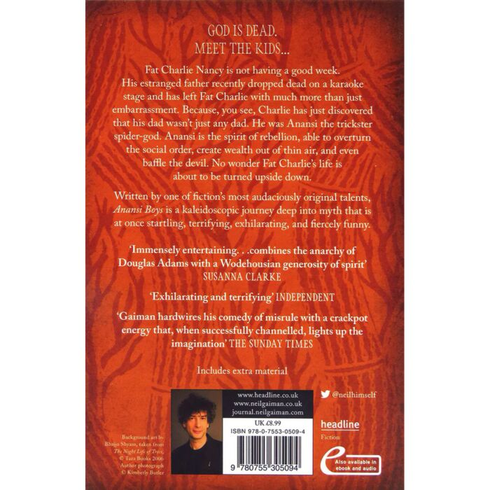 Gaiman N. Anansi Boys купить,NaN