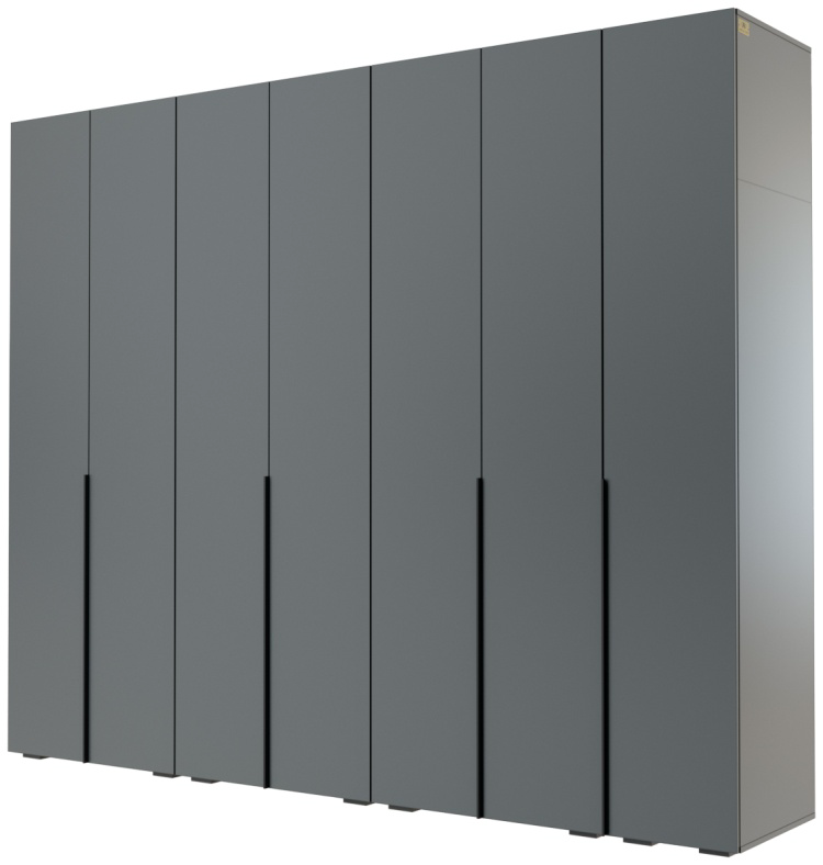 Комплект шкафов Мебель Азиии Йорк 280.8x57x230см базальт купить,243990