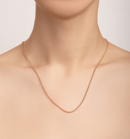 Цепочка Броницкий Ювелир 11085340050 50см 7.72гр. купить,NaN