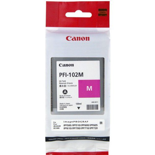 Картридж Canon PFI-102M пурпурный