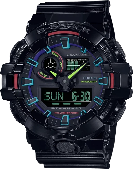 Наручные часы Casio GA-700RGB-1AER
