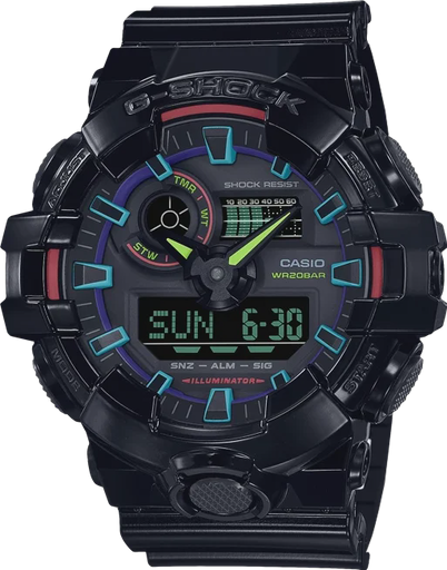 Наручные часы Casio GA-700RGB-1AER