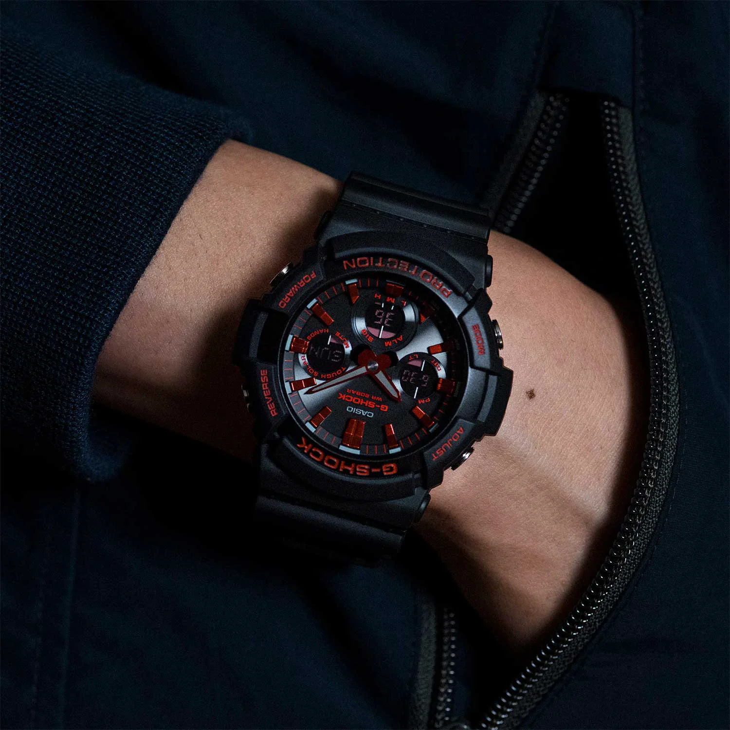 Наручные часы Casio GAS-100BNR-1ADR купить,NaN