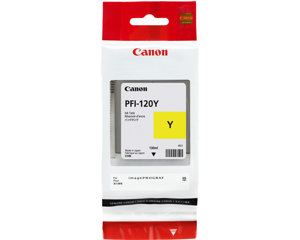 Картридж Canon PFI-120Y желтый  купить,NaN