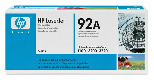 Картридж HP Europe C4092A черный 