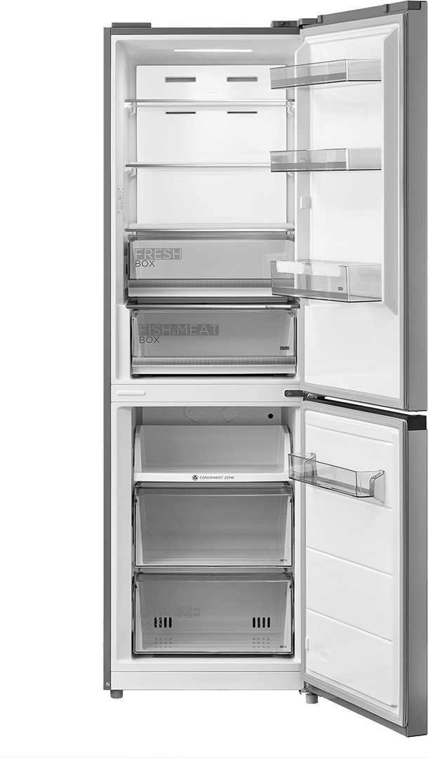 Холодильник Midea MDRB470MGF46O серый купить,NaN