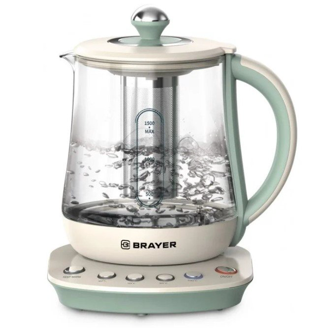 Электрочайник Brayer BR1015 белый