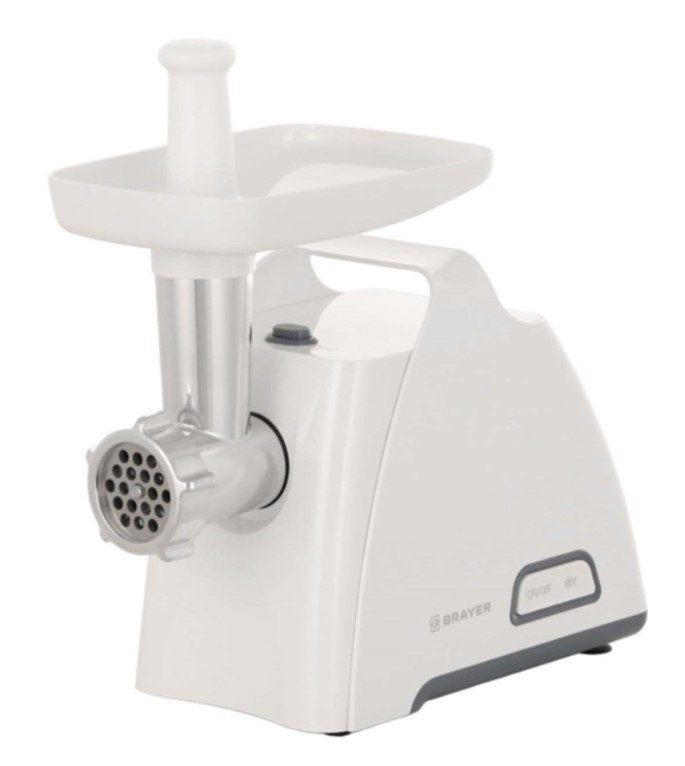 Мясорубка Brayer BR1604 белая