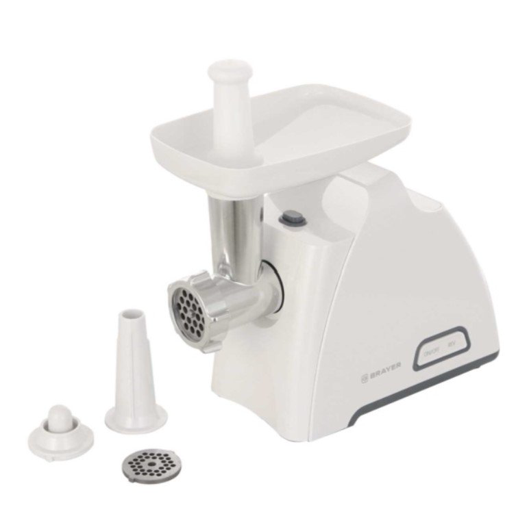 Мясорубка Brayer BR1604 белая