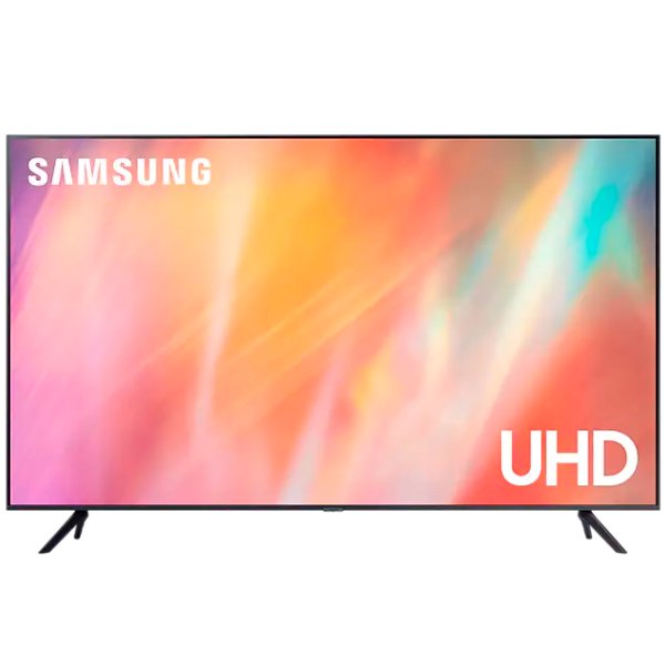 Телевизор LED Samsung UE55AU7100UXCE 55" темно-серый