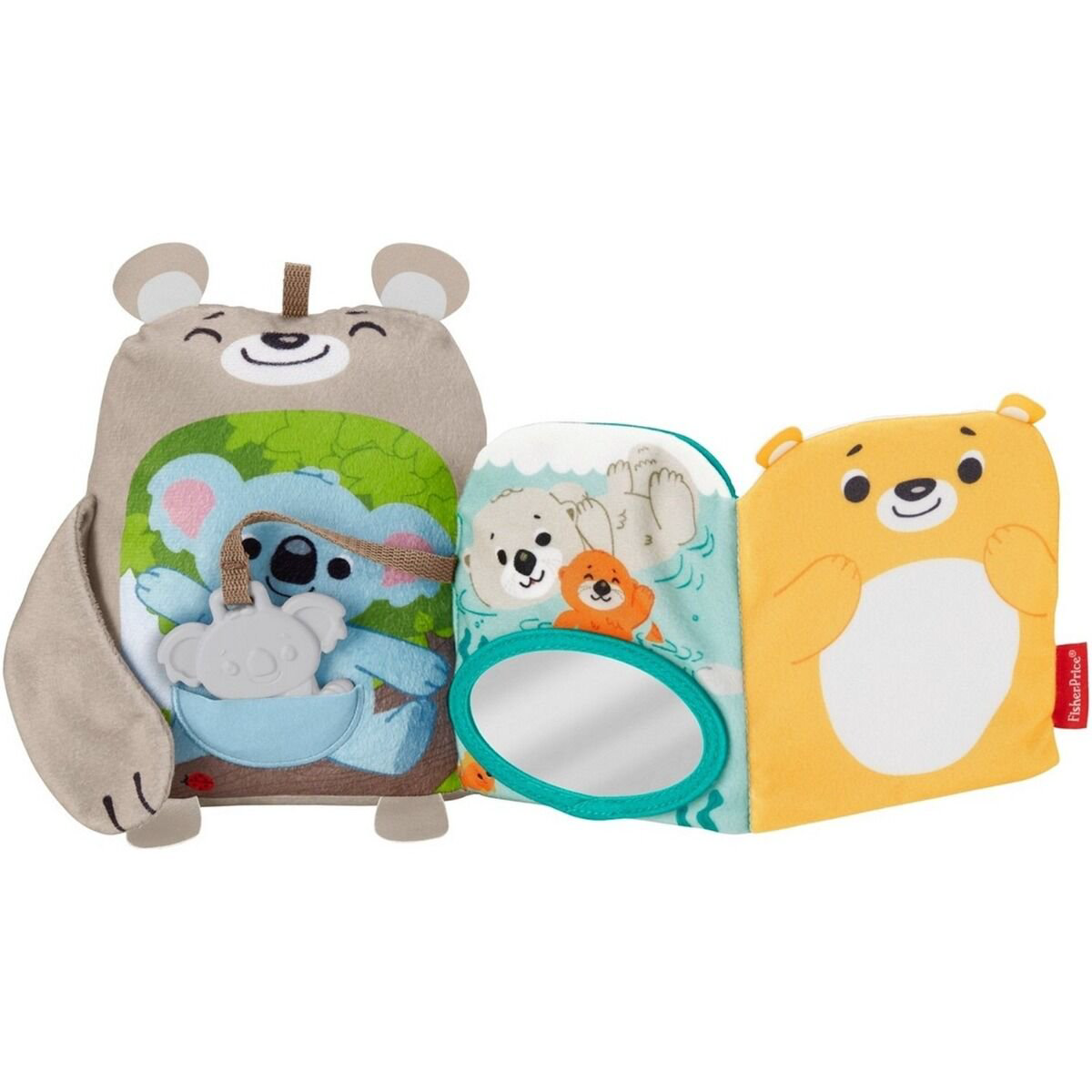 Игрушка обучающая  Fisher Price  Книга  мягкая купить,NaN