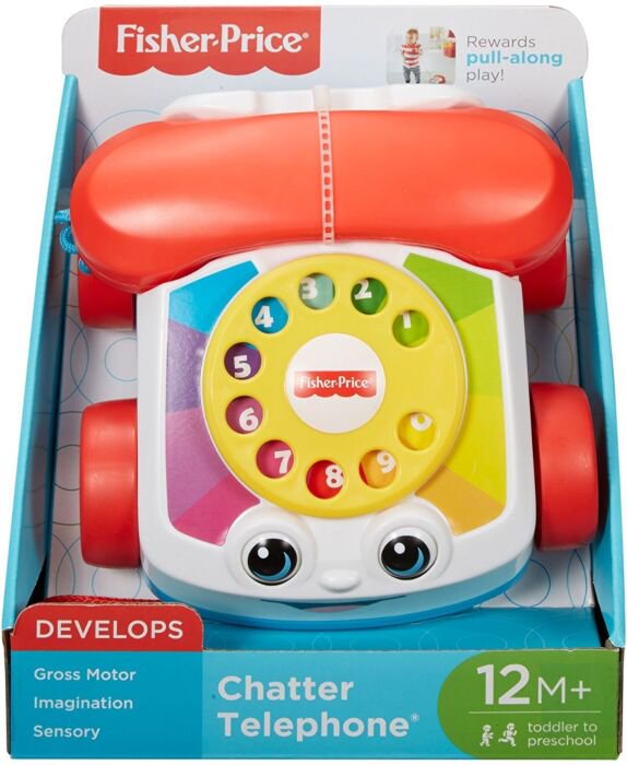  Каталка  Fisher Price Болтливый телефон купить,NaN
