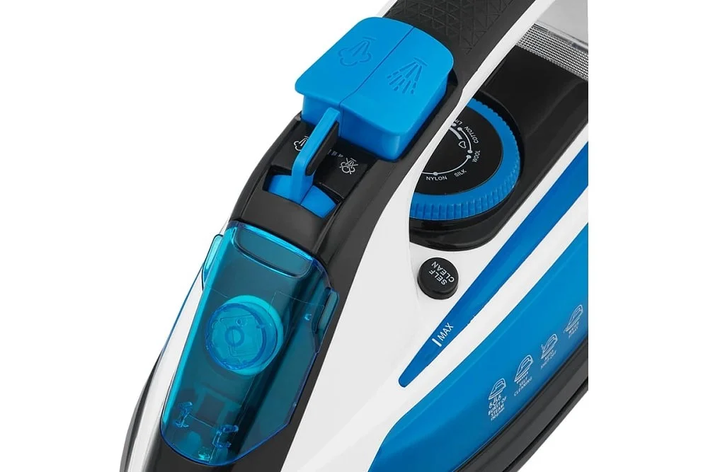Утюг Coolfort CF-3400 черно-голубой - ForteMarket Утюг Coolfort CF-3400 черно-голубой купить,0