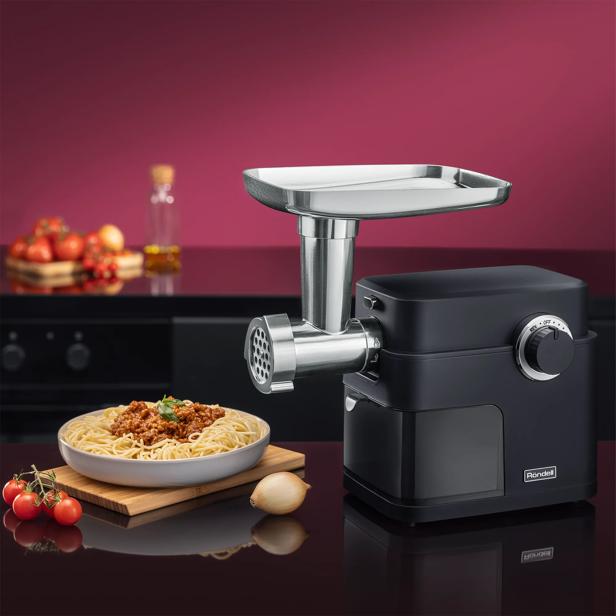 Мясорубка Rondell RDE-1453 черная - ForteMarket Мясорубка Rondell RDE-1453 черная купить,0