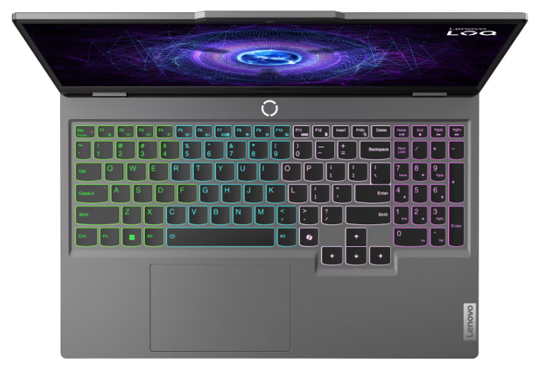 Ноутбук Lenovo LOQ 15IRX9 83DV01CLRK 15.6" Luna Grey