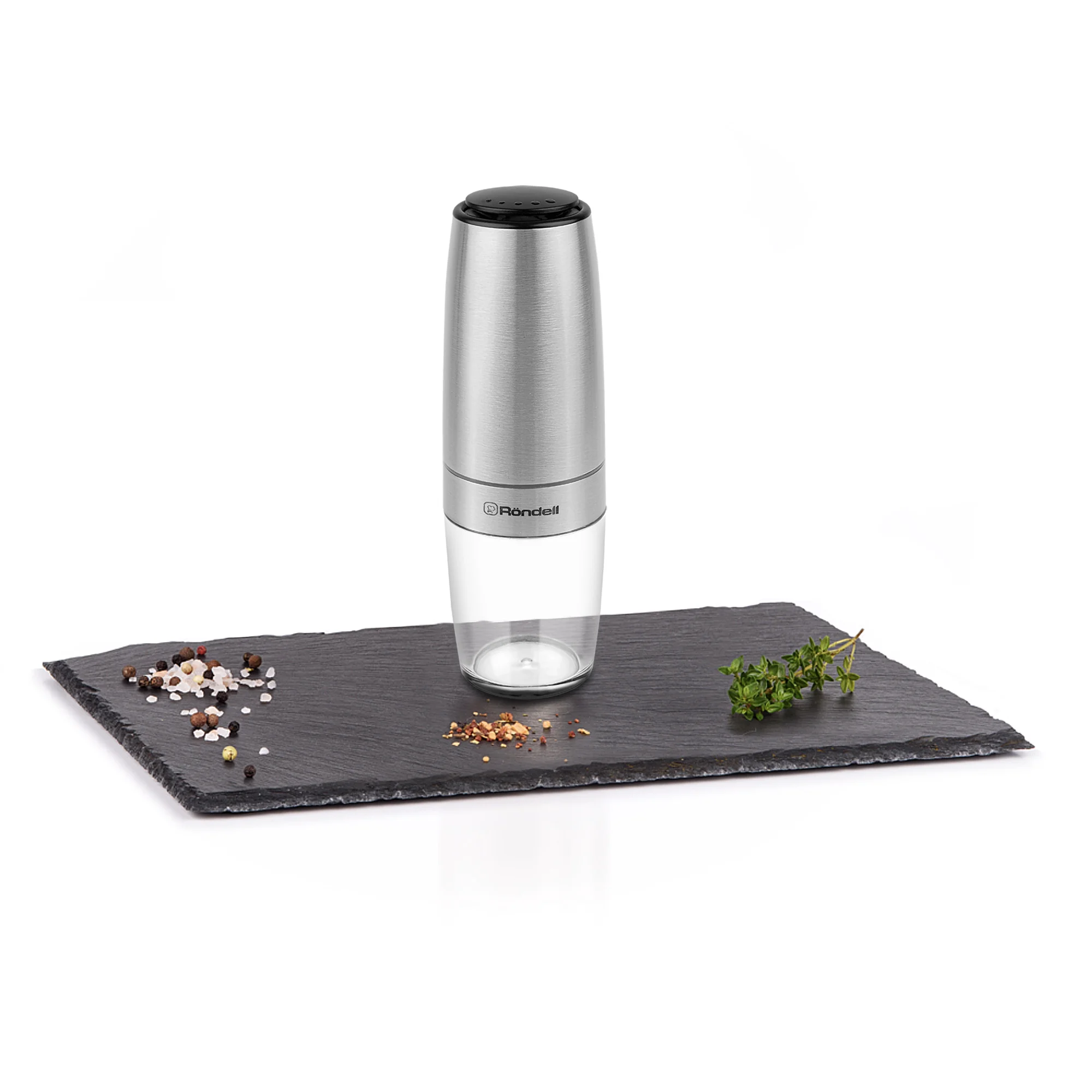 Мельница для специй Rondell Loft Professional RD-1508 серебристая