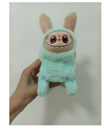 Мягкая игрушка Toys Лабубу 0457 бирюзовая 15 см