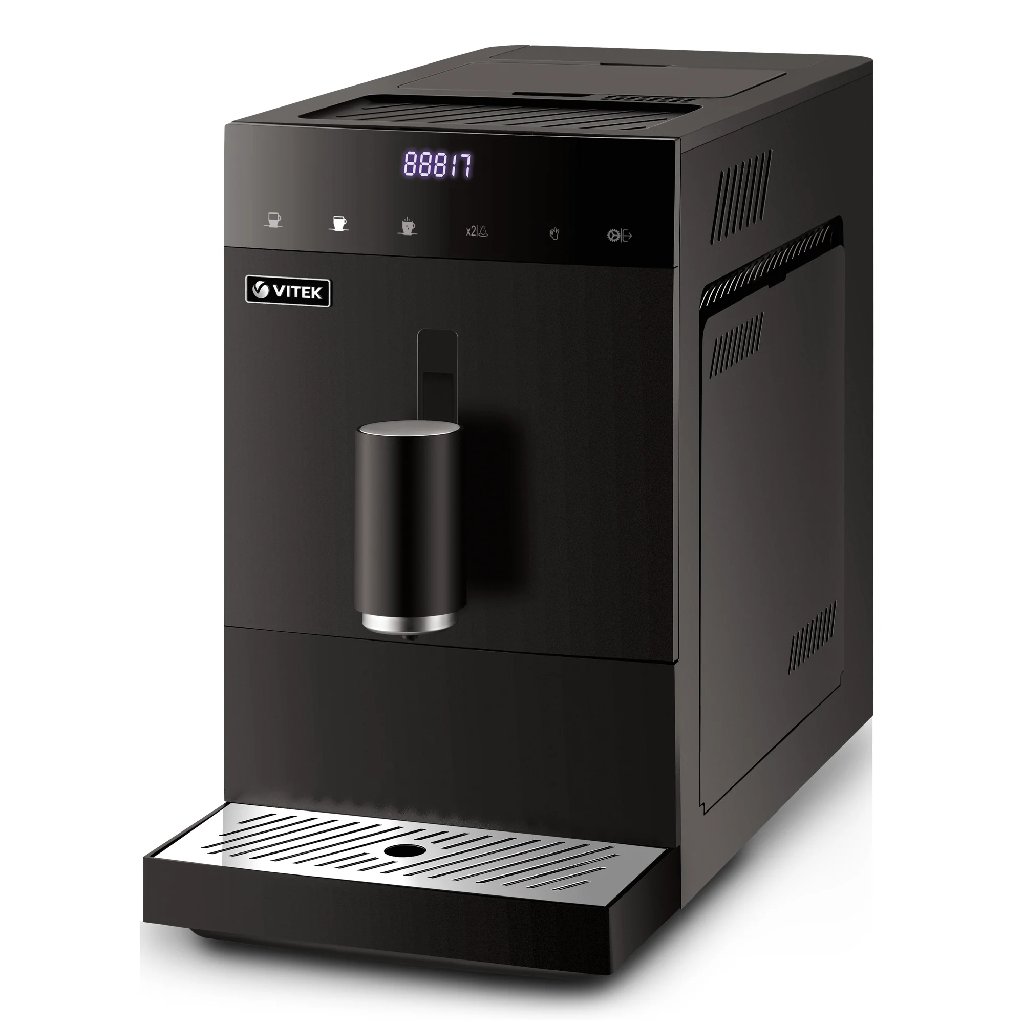 Кофемашина Vitek Metropolis VT-8700 черная