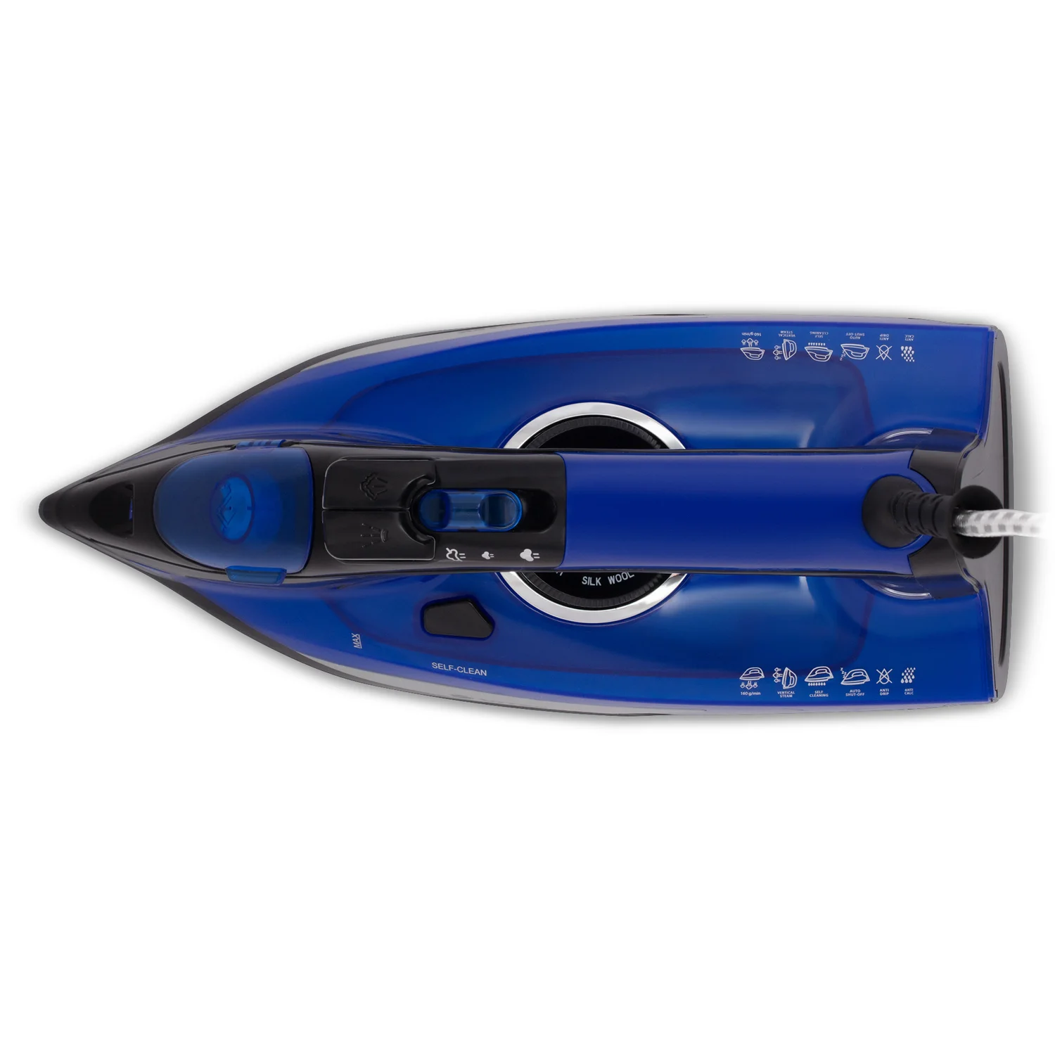 Утюг Vitek VT-1268 черно-синий - ForteMarket Утюг Vitek VT-1268 черно-синий купить,0
