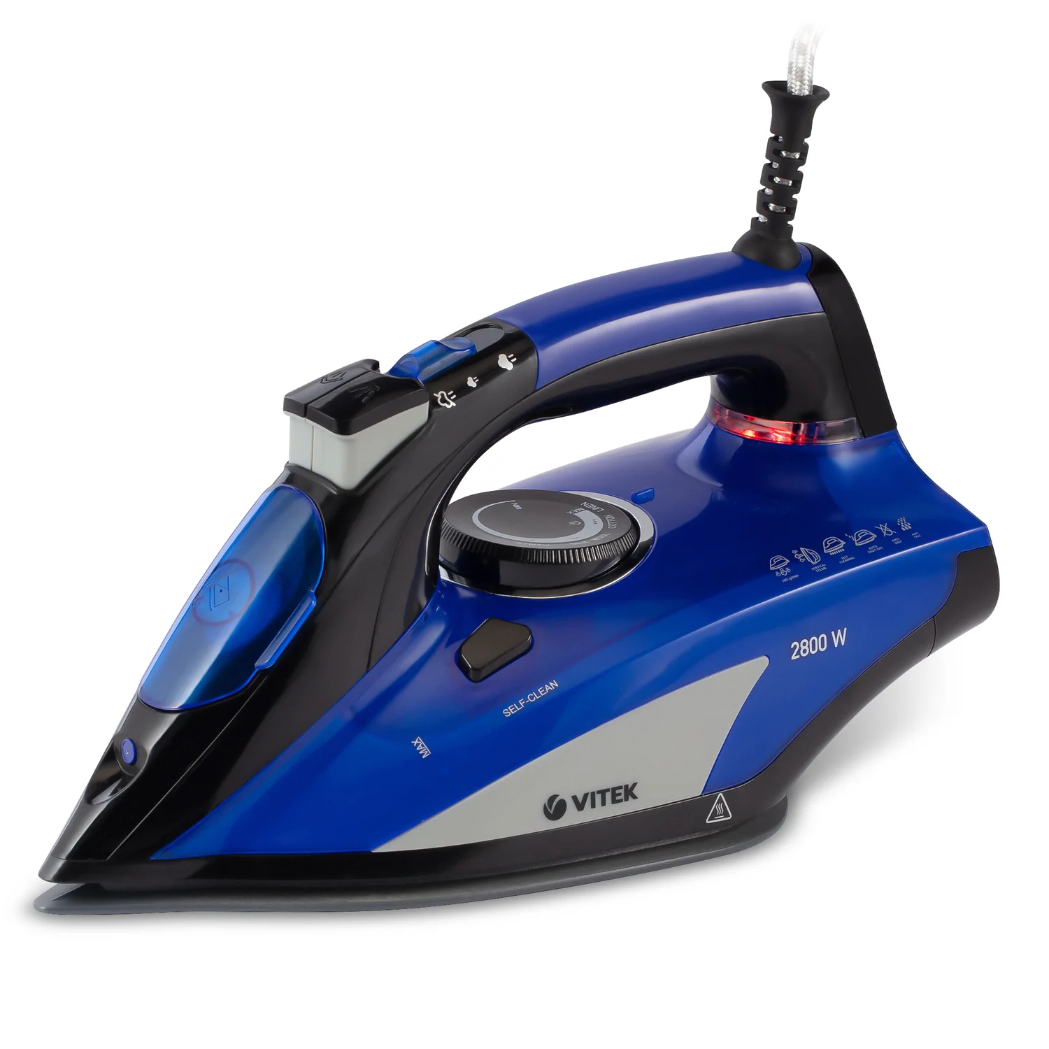 Утюг Vitek VT-1268 черно-синий