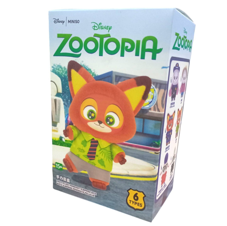 Игрушка-подвеска Pop Mart Зверополис 17 см