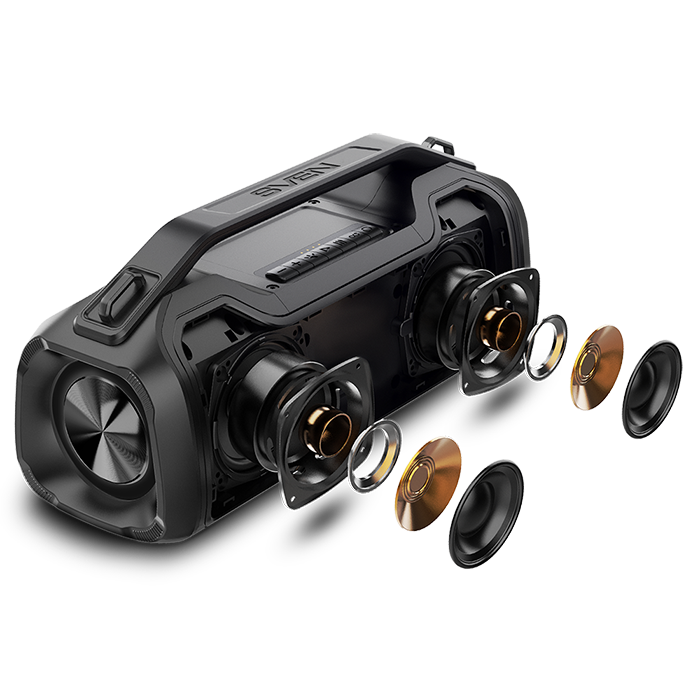 Портативная колонка Sven PS-390 черная - ForteMarket Портативная колонка Sven PS-390 черная купить,0