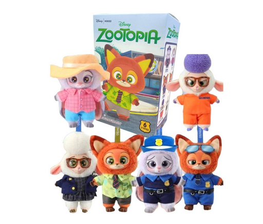Игрушка-подвеска Pop Mart Зверополис 17 см