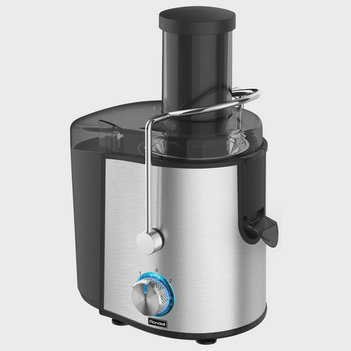 Соковыжималка Rondell RDE-1504 черно-серебристая