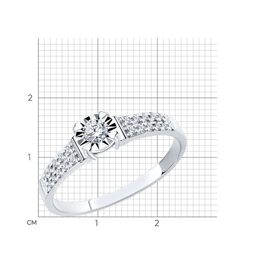Кольцо Sokolov 1011803 16,5р 1,93гр. купить,NaN