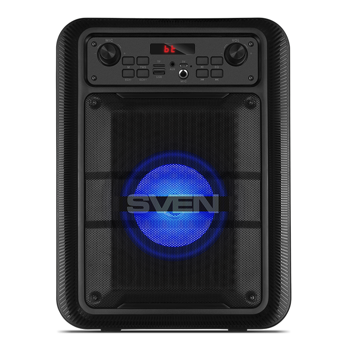 Портативная колонка Sven PS-400 черная - ForteMarket Портативная колонка Sven PS-400 черная купить,0